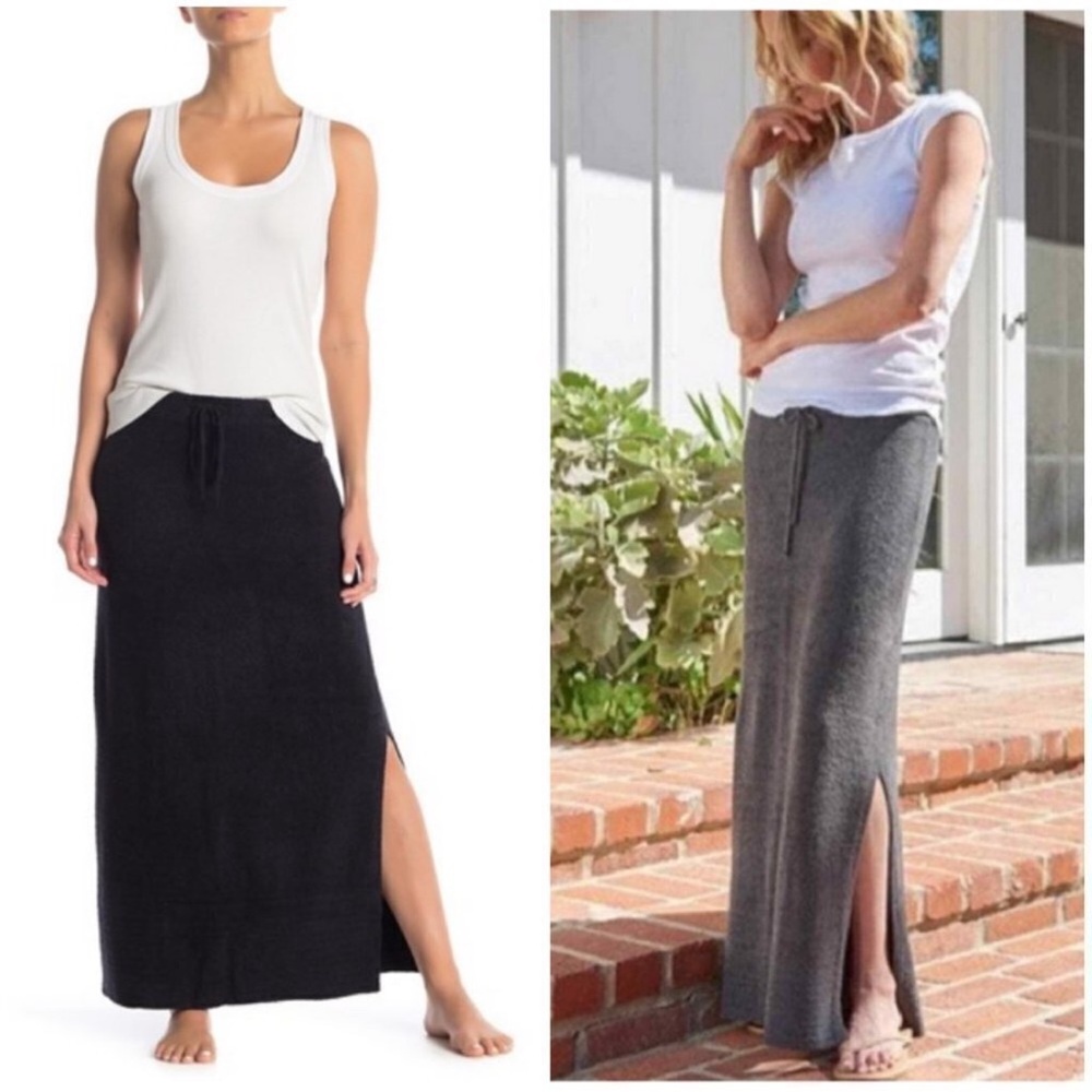 Barefoot Dreams Cream CozyChic Ultra Lite Maxi Skirt 🪷 - Picture 2 of 7